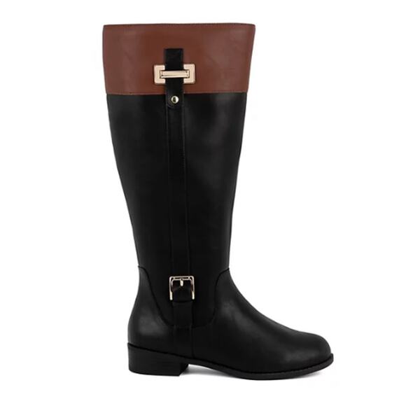 Jones New York Leodenn Knee High Riding Boots EUC Brown/Brown Size 8.5 - Picture 2 of 8